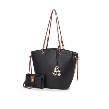 MKF Liv Tote Bag and Wallet Set by Mia K