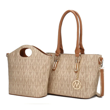 MKF Casey M Signature Tote & Crossbody Set