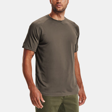 Short Sleeve Slim Fit Running Fitness T-Shirt for Men