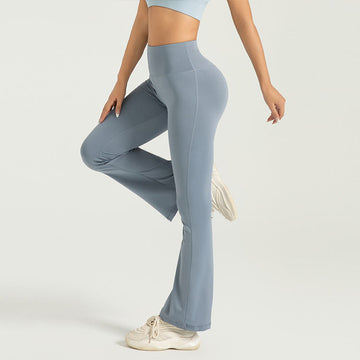 Breathable Flare Pants for Women Casual Trousers