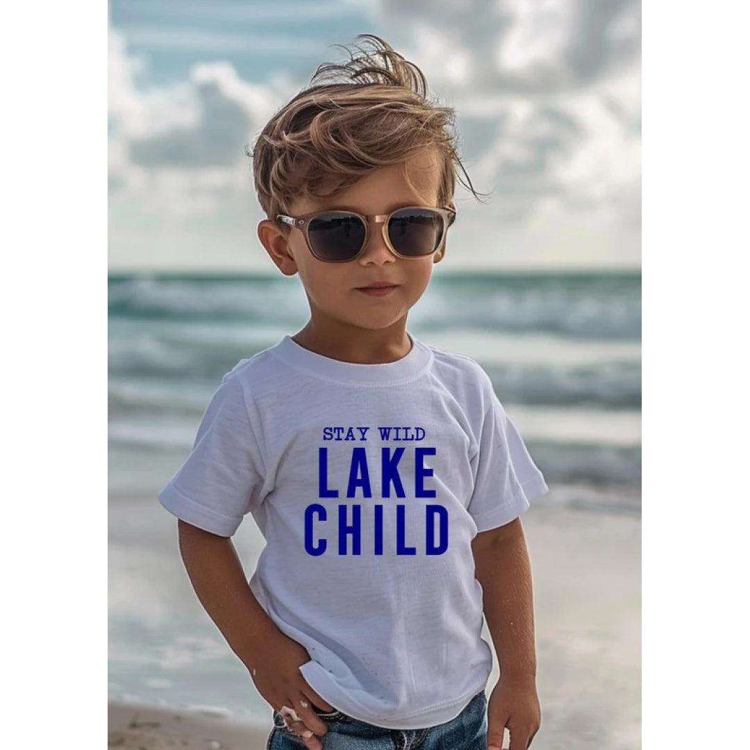 Stay Wild Lake Child Toddler Tee