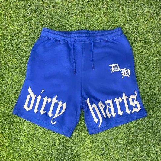 Men's Vintage Streetwear French Terry Cotton Shorts